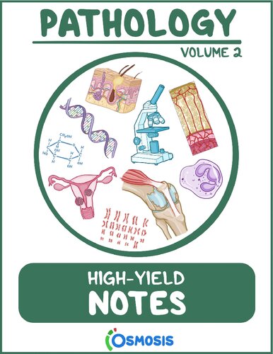 Osmosis High Yield Notes Pathology Vol 1 & 2